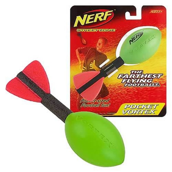 Nerf Pocket Aero Flyer Football Fun - Picture 1 of 2